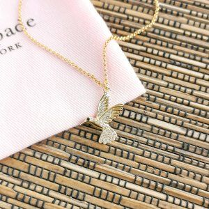 Kate Spade Grandma's Closet Pendant Necklace Gold